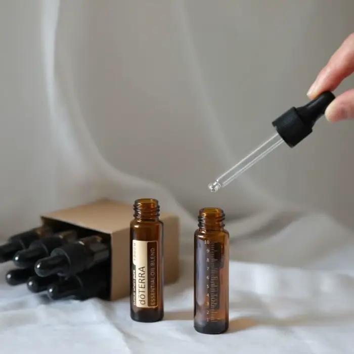 Bouteille d'Huile Essentielle Doterra Ambre Optique