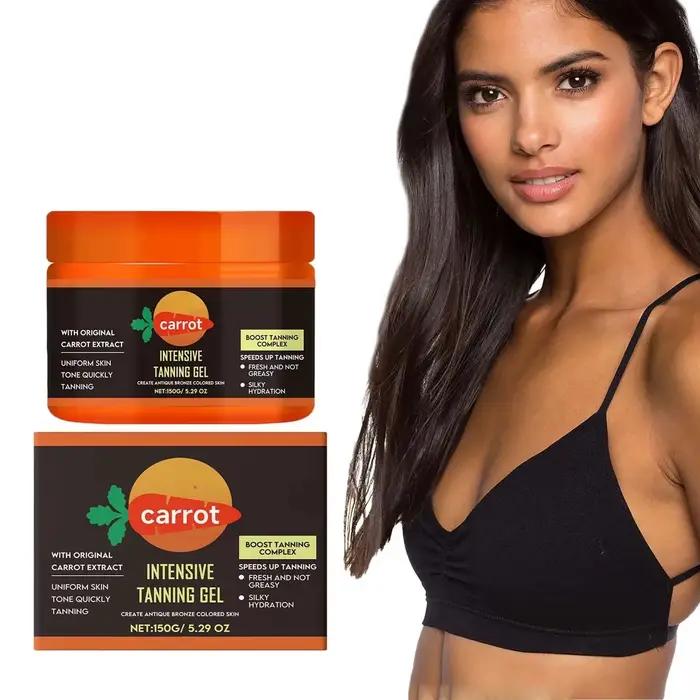 Gel Bronzant Hydratant à la Carotte