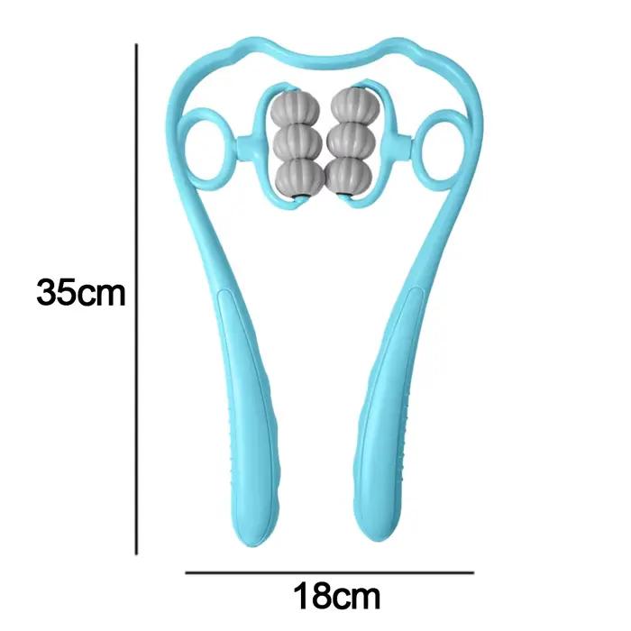 Rouleau de massage cervical pour soulager la douleur, relaxation des tissus profonds, pour le cou, les jambes, les pieds et la taille