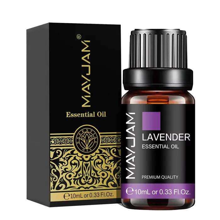MAYJAM 10ML lavande citronnelle jasmin vanille Eucalyptus Rose citron huile essentielle pour humidificateur diffuseur fabrication de bougies