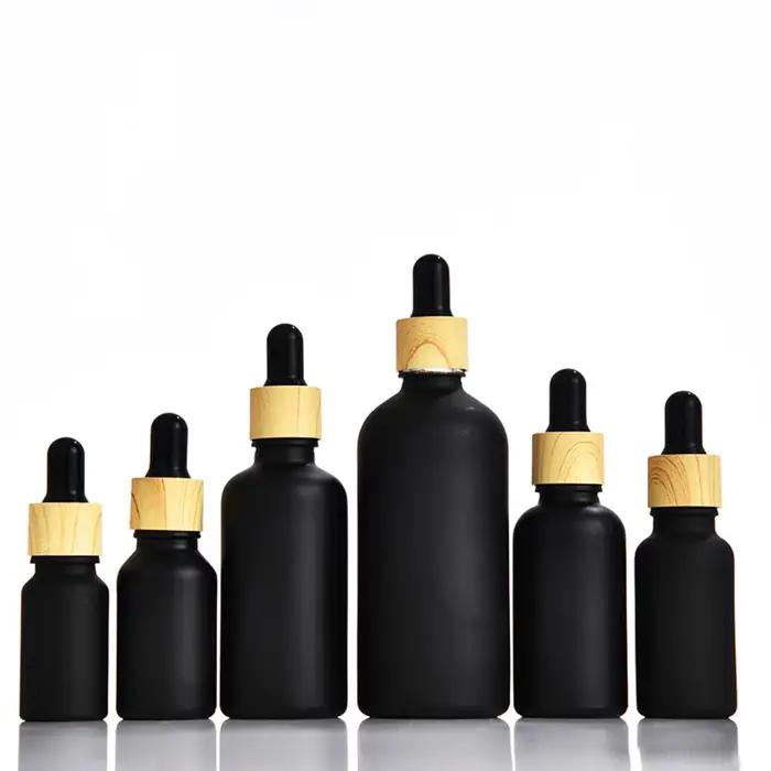 Bouteille compte-gouttes en verre de 10ml 30ml 50ml 100ml
