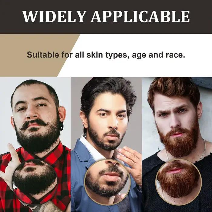 30ml huile de croissance de barbe sérum pour hommes