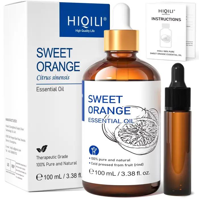 HIQILI Huile Essentielle 100ml avec compte-gouttes