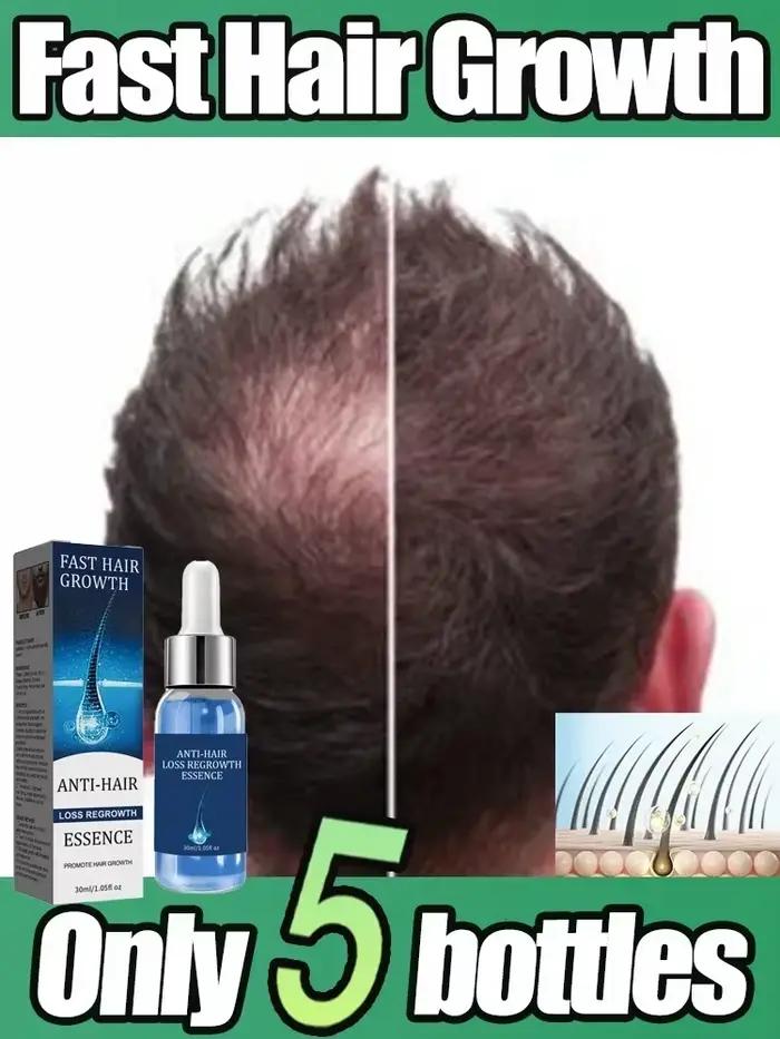 Traitement Essentiel de Repousse et de Croissance des Cheveux