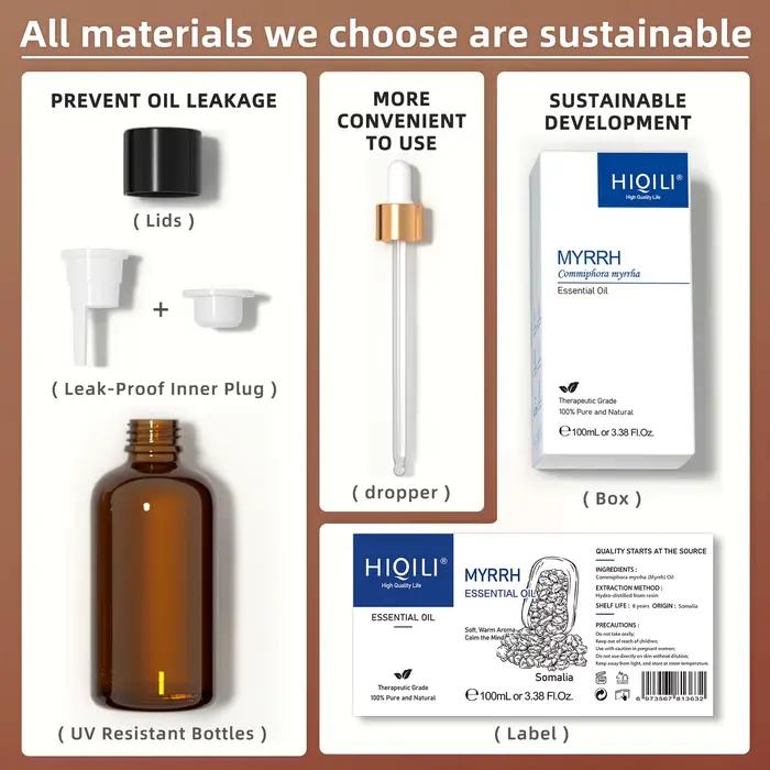 HIQILI 100ML huiles essentielles de myrrhe