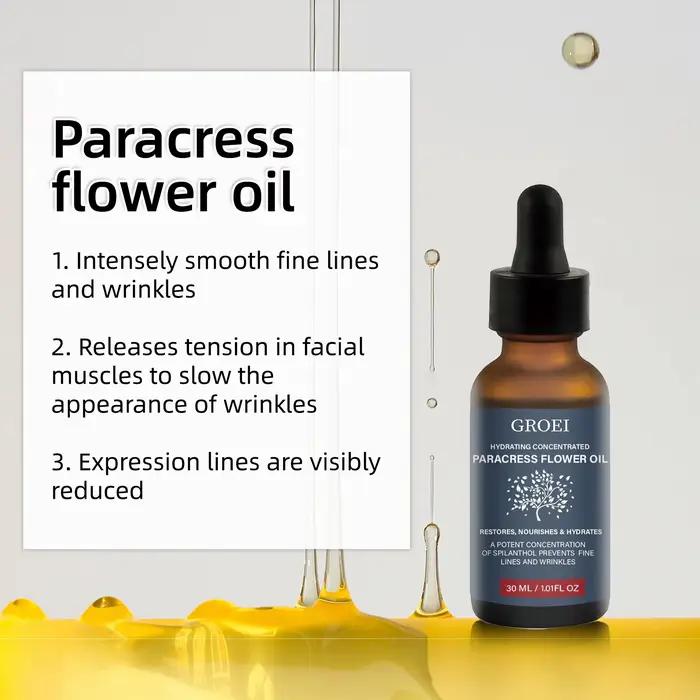 GROEI huile de fleur de paracress hydratante 30ml
