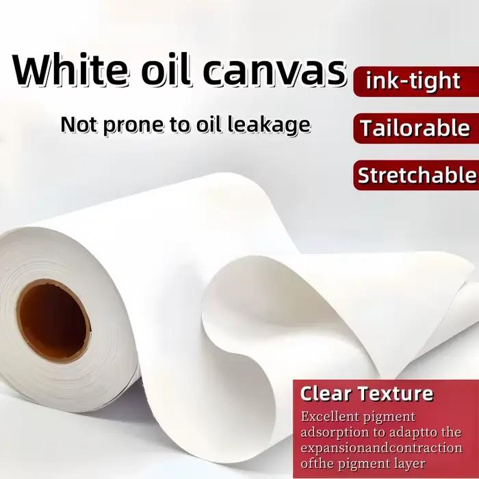 Toile de peinture à l'huile blanche professionnelle, pigments acryliques, fournitures d'art, jus artistiques, haute qualité, 3 mètres