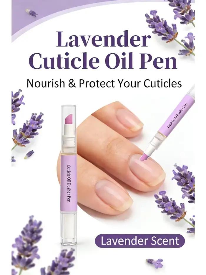 Nouveau Stylo Huile pour Cuticules Lavande 2026