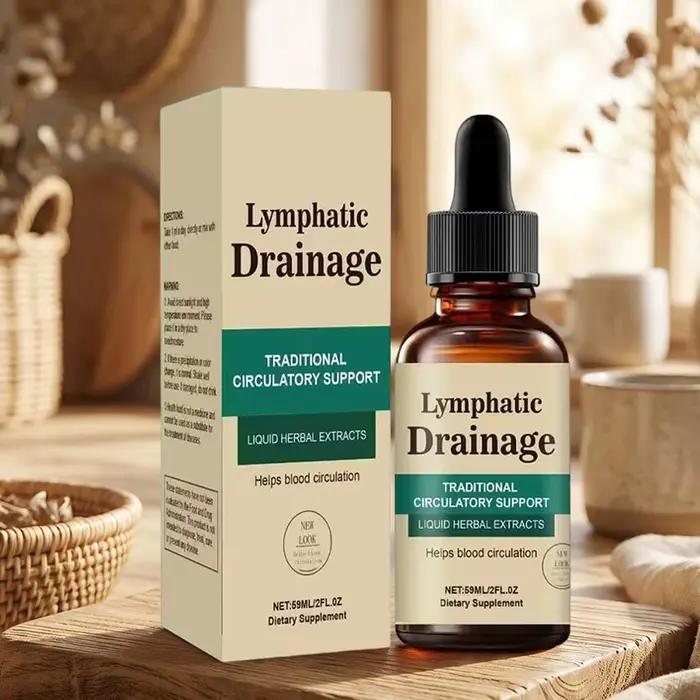Gouttes de drainage lymphatique naturelles
