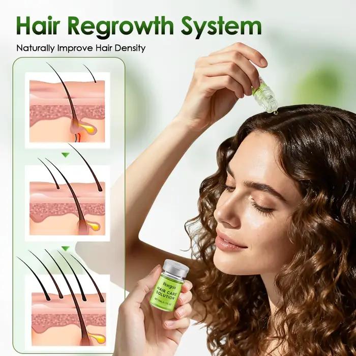 Huile de croissance des cheveux au gingembre pour hommes et femmes
