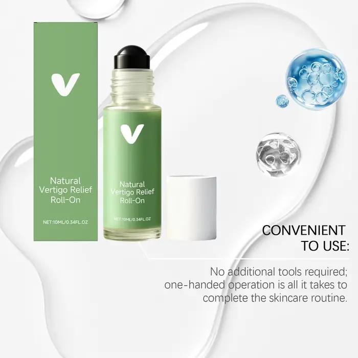 Huile Essentielle Roll-On - Massage Rafraîchissant et Apaisant pour la Zone des Oreilles