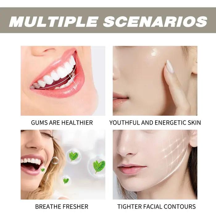 Lot de 5 Huiles Essentielles Naturelles de Coco pour l'Hygiène Buccale – Rafraîchit l'Haleine