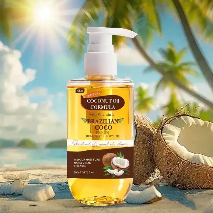 Huile corporelle de noix de coco
