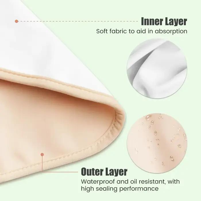Pack d'huile de ricin, enveloppe de Compression d'huile de ricin biologique, huile de ricin réutilisable, aide à l'auto-conditionnement pour le foie, les muscles de l'abdomen et les reins