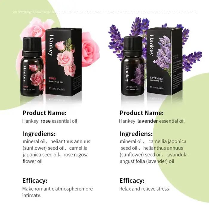 Huile essentielle d'aromathérapie 10ml citron Eucalyptus lavande