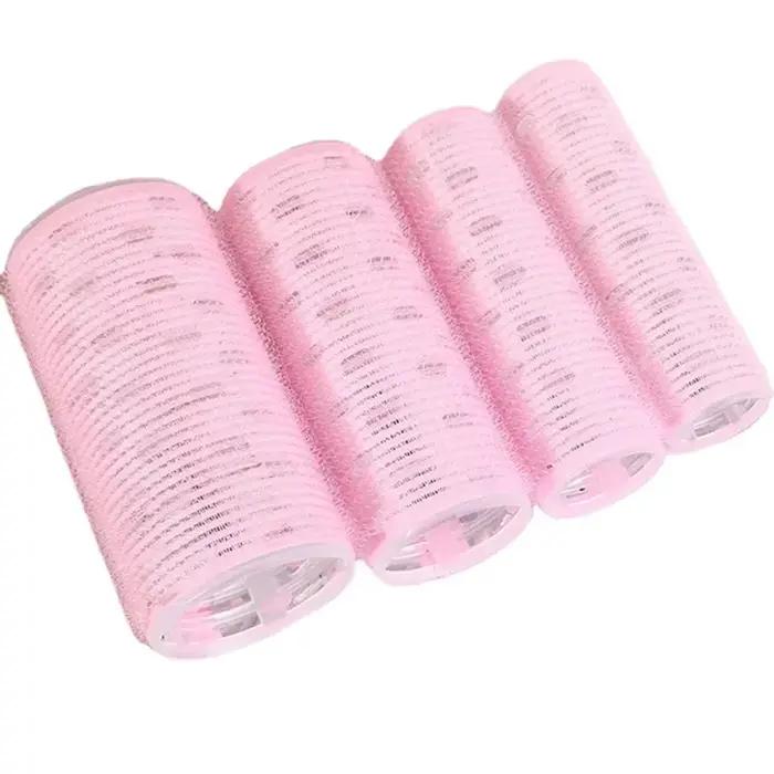 2.5/3/4/5cm bigoudis auto-adhésifs usage domestique bricolage magique coiffure rouleau bigoudi femmes filles cheveux beauté outils de coiffure