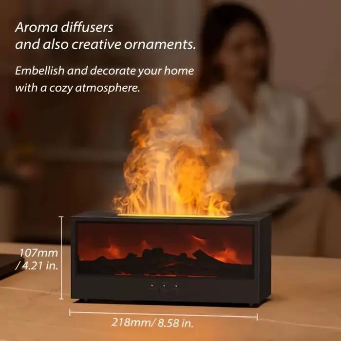 Humidificateur de cheminée simulée