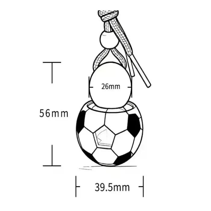 1 pièce Flacon diffuseur d'huiles essentielles pour voiture 5 ml