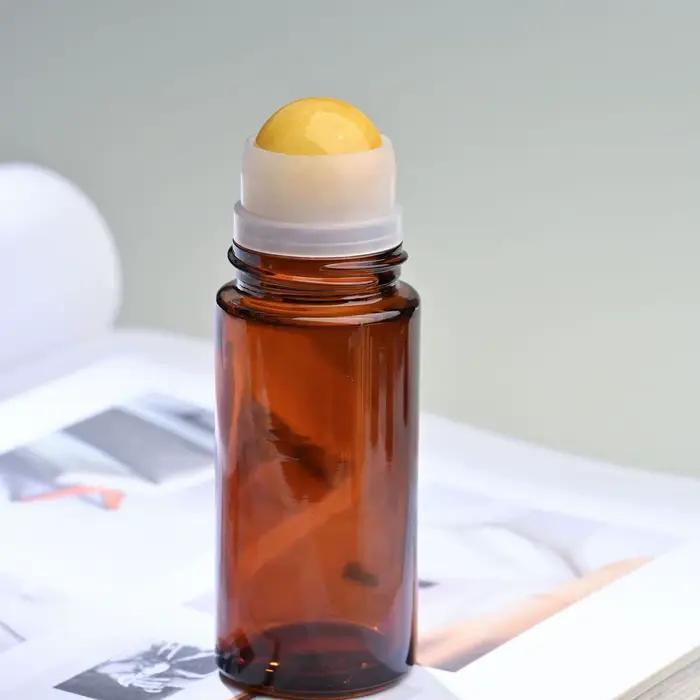 Flacon en verre ambré/transparent de 50 ml