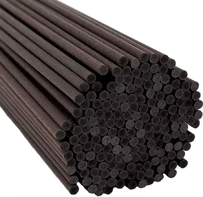 100 pièces L50/40CM X Dia5/4/3MM tiges de diffuseur de fibres de roseau noir de haute qualité pour la maison