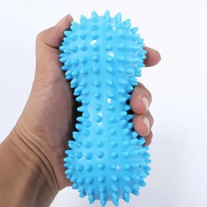 Rouleau de massage des pieds en forme d'arachide, boule de libération myofasciale à picots pour le fitness et la relaxation
