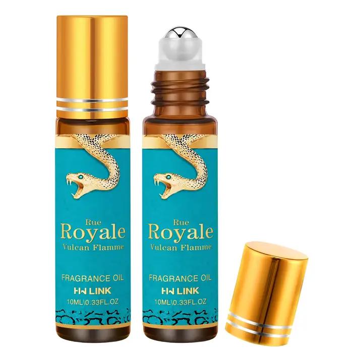 Huile Essentielle 10ml Rue Royale Vulcan Flamme, Huile pour Roll-on, Huile pour Diffuseur, Huile Parfumée pour la Maison, Huile pour Fabrication de Bougies, Parfum Longue Durée, Idéal Cadeau