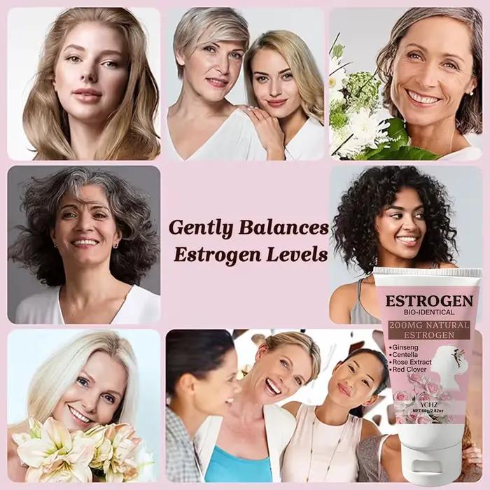 Crème d'humeur à l'œstrogène pour femmes – Ginseng