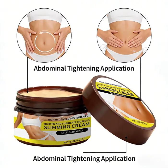 Crème Anti-Cellulite pour Massage Corporel à l'Huile de Rose