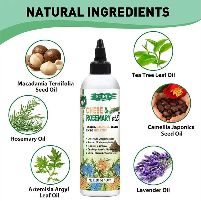 GOIPLE – huile essentielle de Chebe et de romarin