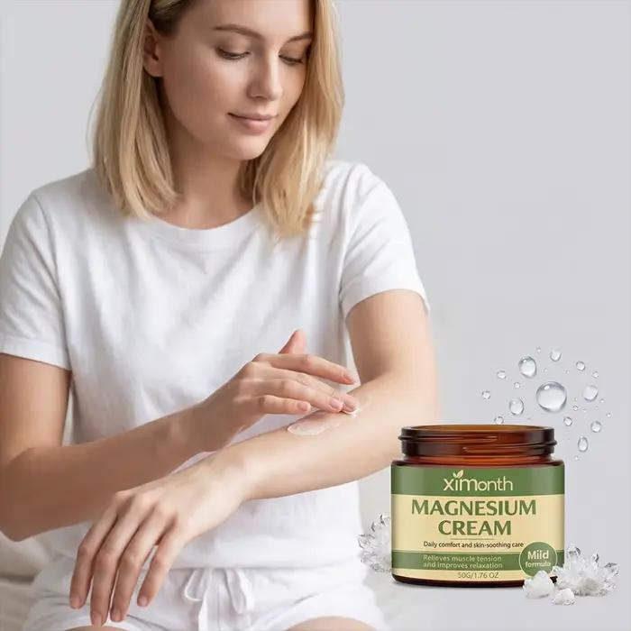 Crème relaxante au magnésium naturel premium