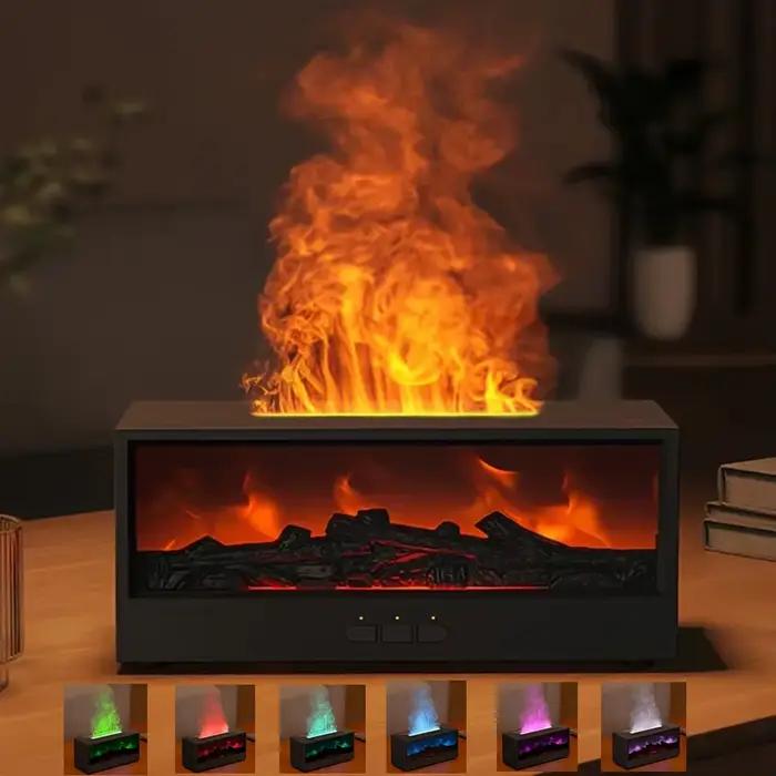 Humidificateur de cheminée simulée