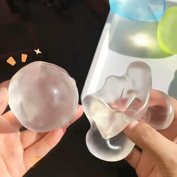 Balle anti-stress en huile de coco faite à la main : douce et moelleuse