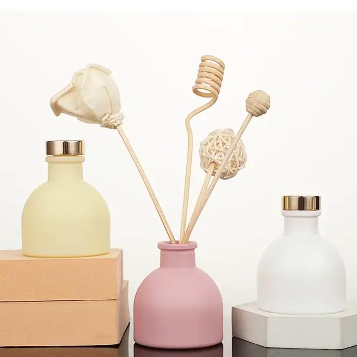 Bouteilles de diffuseur d'aromathérapie vides rose/blanc/jaune/noir de 50ml