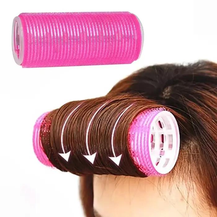 2.5/3/4/5cm bigoudis auto-adhésifs usage domestique bricolage magique coiffure rouleau bigoudi femmes filles cheveux beauté outils de coiffure