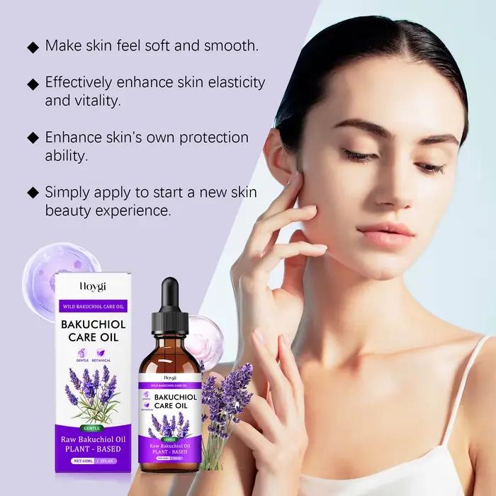 Bakuchiol huile essentielle relaxante réduire les ridules lissage du visage corps soins de la peau nourrir aromathérapie