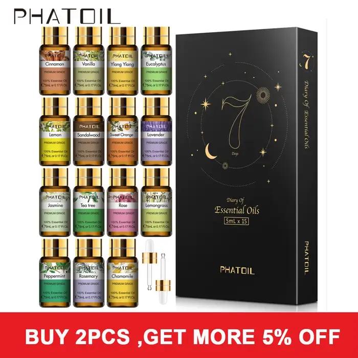 Huiles essentielles pures 15 pièces