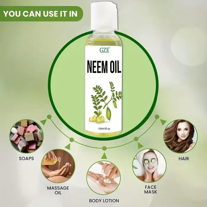 Huile de GZE Neem pour la peau