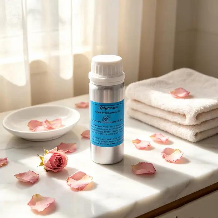 Huile de pépins de raisin 100% pure, incolore, inodore, huile végétale naturelle pour la peau, les cheveux, le massage, l'aromathérapie, les soins corporels, matière première