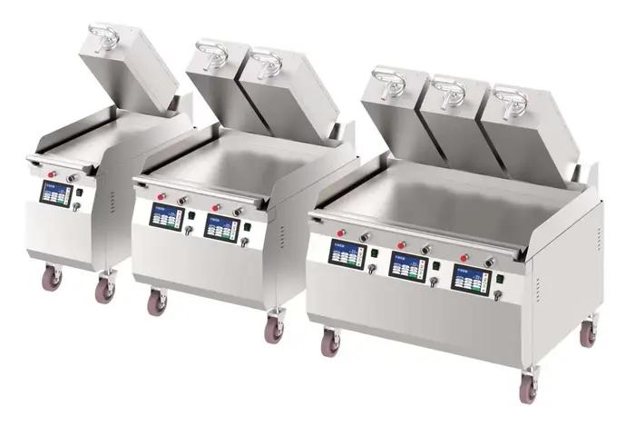 FOODLINE Agent d'outre-mer – Machine de cuisson automatique exclusive avec système d'alimentation en huile automatique – Équipement de traitement pour la restauration hôtelière