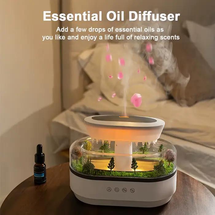 Humidificateur d'aromathérapie goutte de pluie