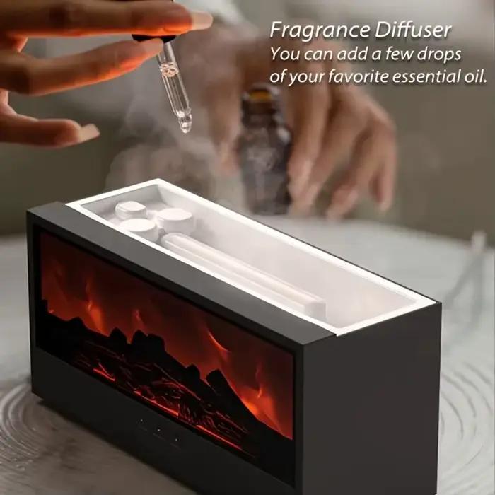 Humidificateur de cheminée simulée