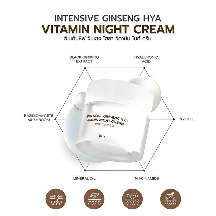 Crème de Fortification Vitaminée au Ginseng