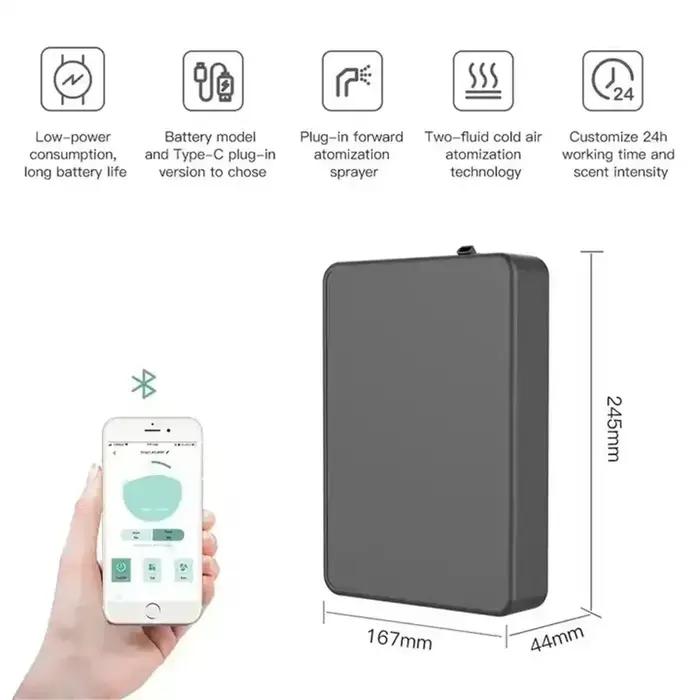 Diffuseur d'huile essentielle intelligent Bluetooth