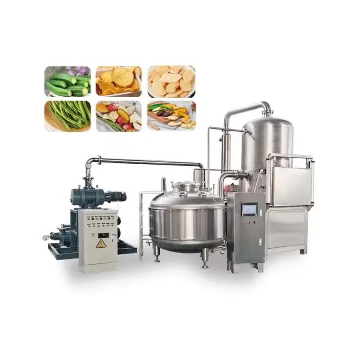 FOODLINE OEM ODM Cuve de friture sous vide pour friture en une étape et déhuilement, équipement de traitement continu pour usine de snacks