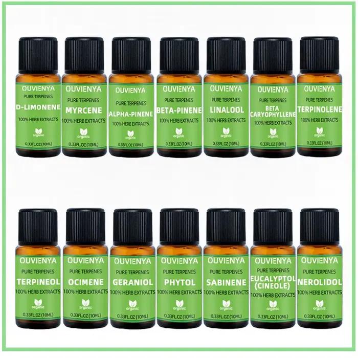 Huile essentielle de terpène pure biologique