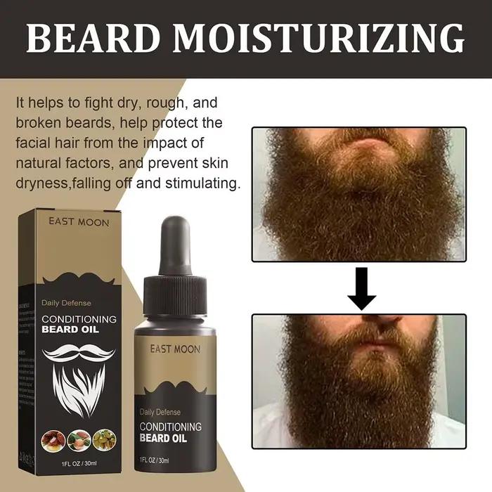 30ml huile de croissance de barbe sérum pour hommes