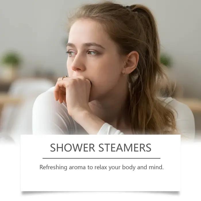 Douche vapeur aromathérapie longue durée lavande Rose parfum relaxant esprit corps apaisant