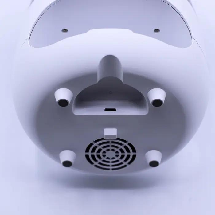 Salt Stone Flame Effect Aroma Diffuser  - White USB - Colour Change and Timer