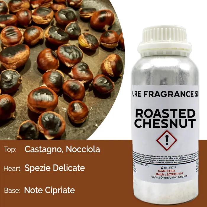 Roasted Chestnut Pure Fragrance Oil - 500ml