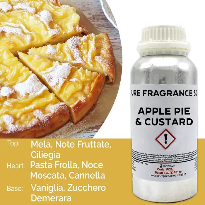 Apple Pie & Custard Pure Fragrance Oil - 500ml